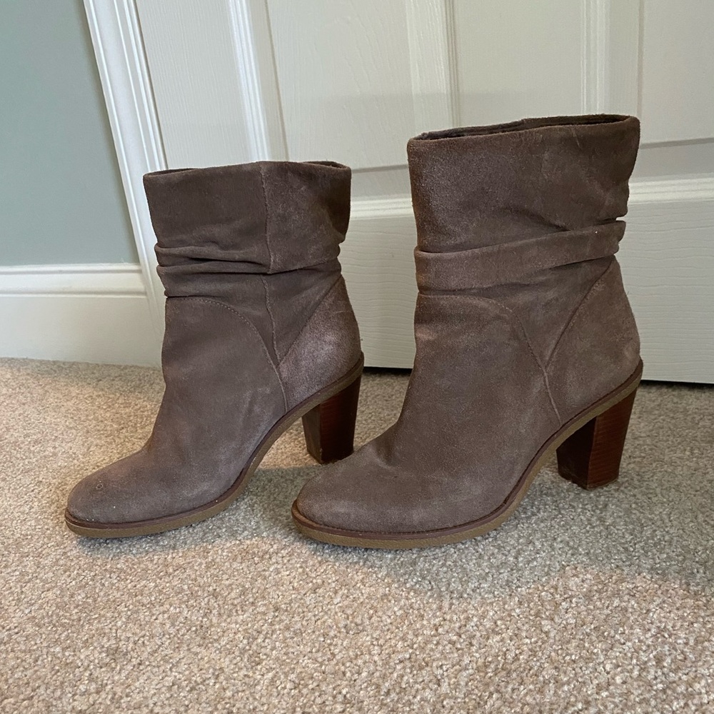 Vince Camuto suede booties